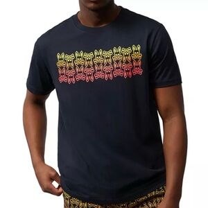 Psycho Bunny Obec Pima Cotton Logo Graphic Tee Size 7 (XL) Grunge Punk Funky